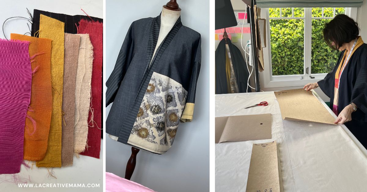 Minimal Waste sewing Course + Pattern (Kimono inspired Top)