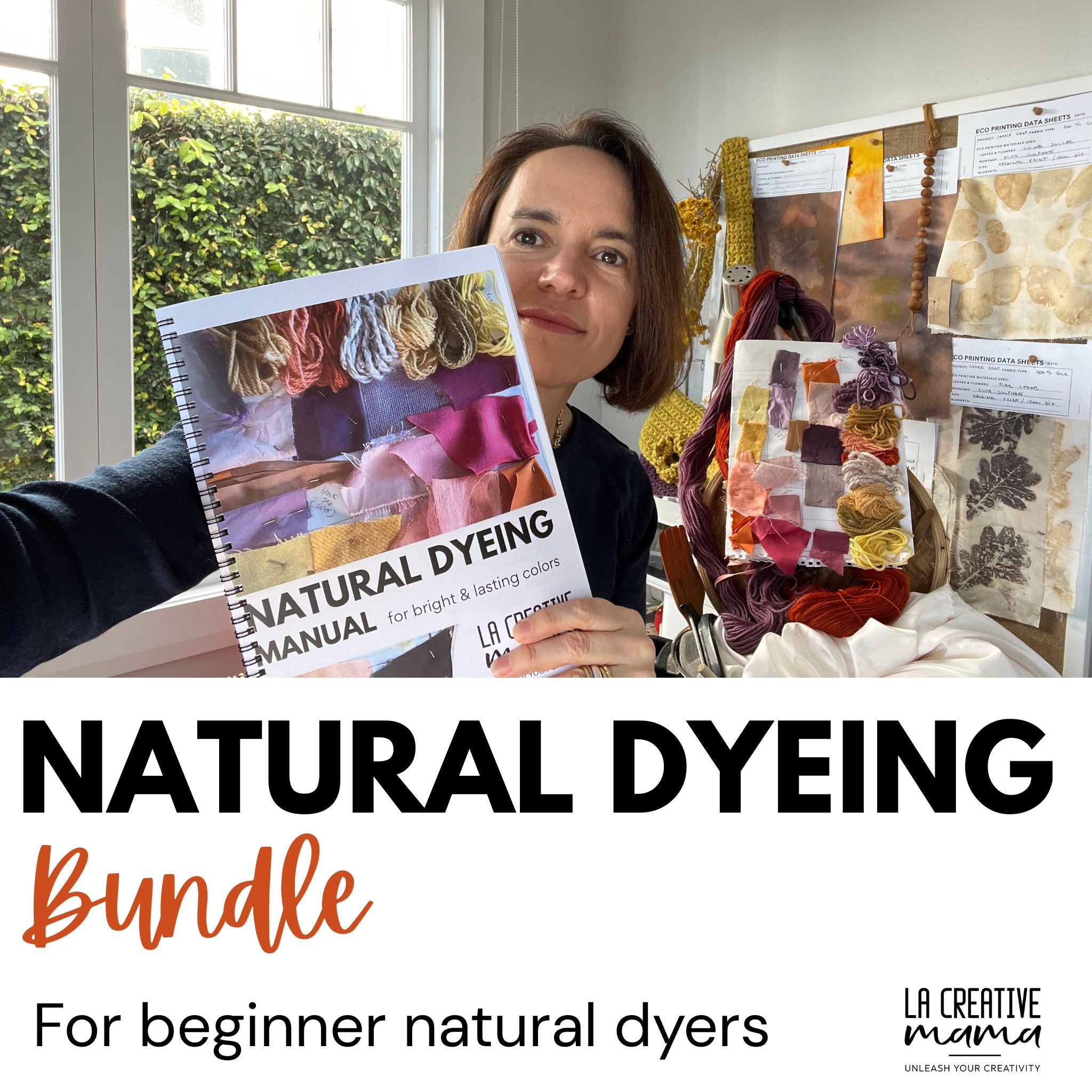Natural Dyeing Bundle + BONUS MULTICOLOR DYE TUTORIAL