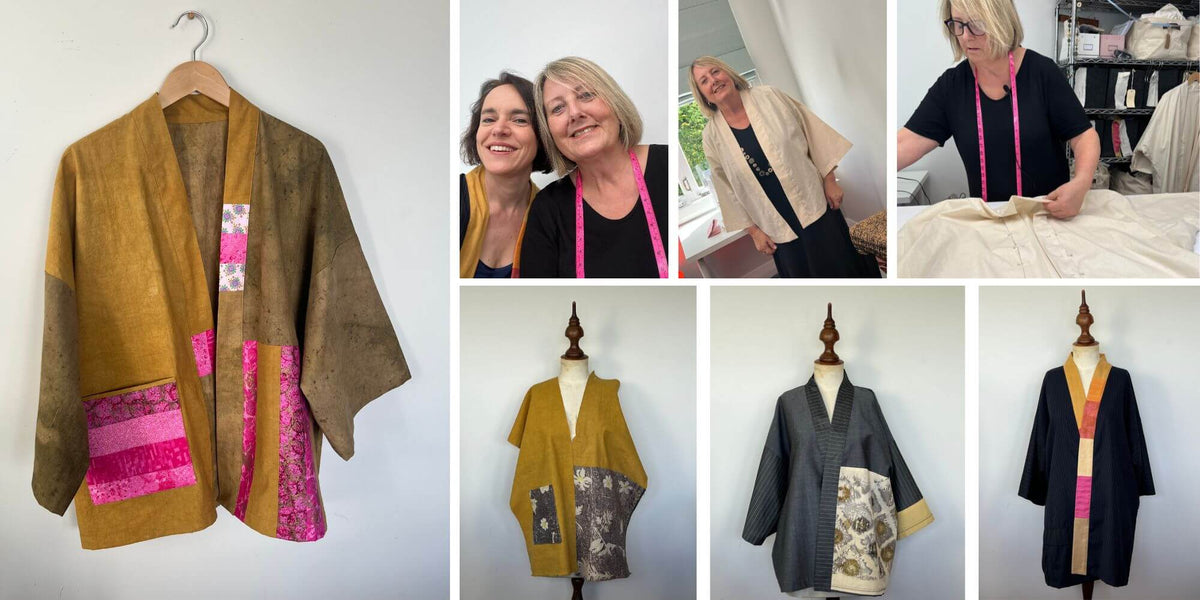Minimal Waste Kimono Top Sewing Pattern + Course