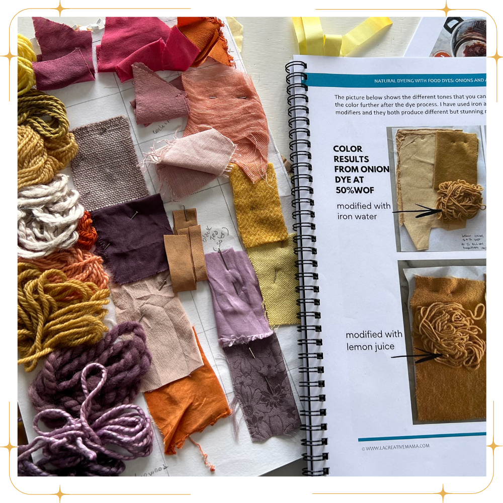 Natural Dyeing Bundle + BONUS MULTICOLOR DYE TUTORIAL