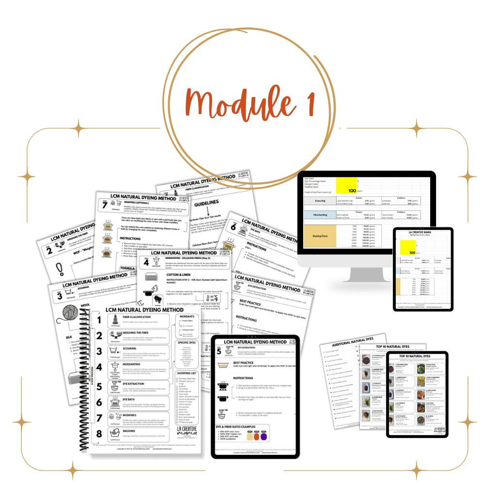 Natural Dyeing ULTIMATE Course