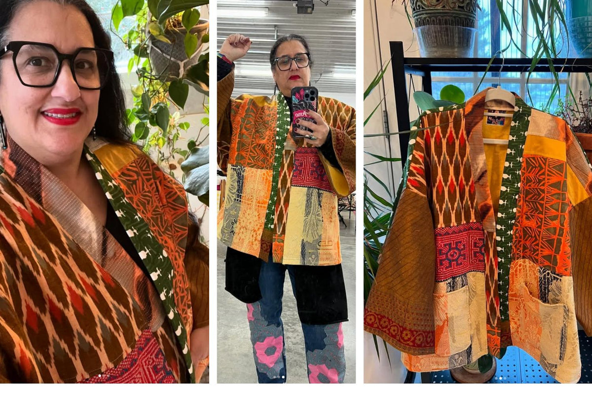 Minimal Waste Kimono Top Sewing Pattern + Course