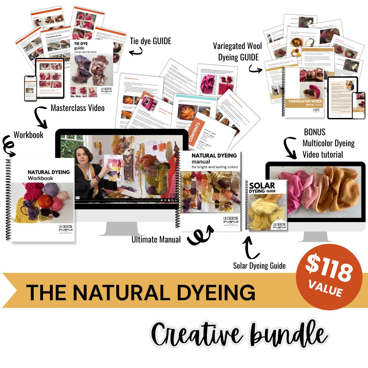 Natural Dyeing CREATIVE Bundle