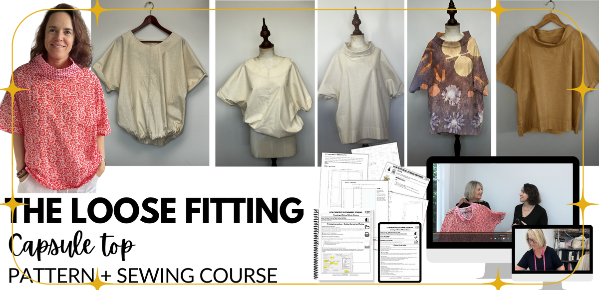 Loose Fitting Capsule Top Sewing Pattern + Course