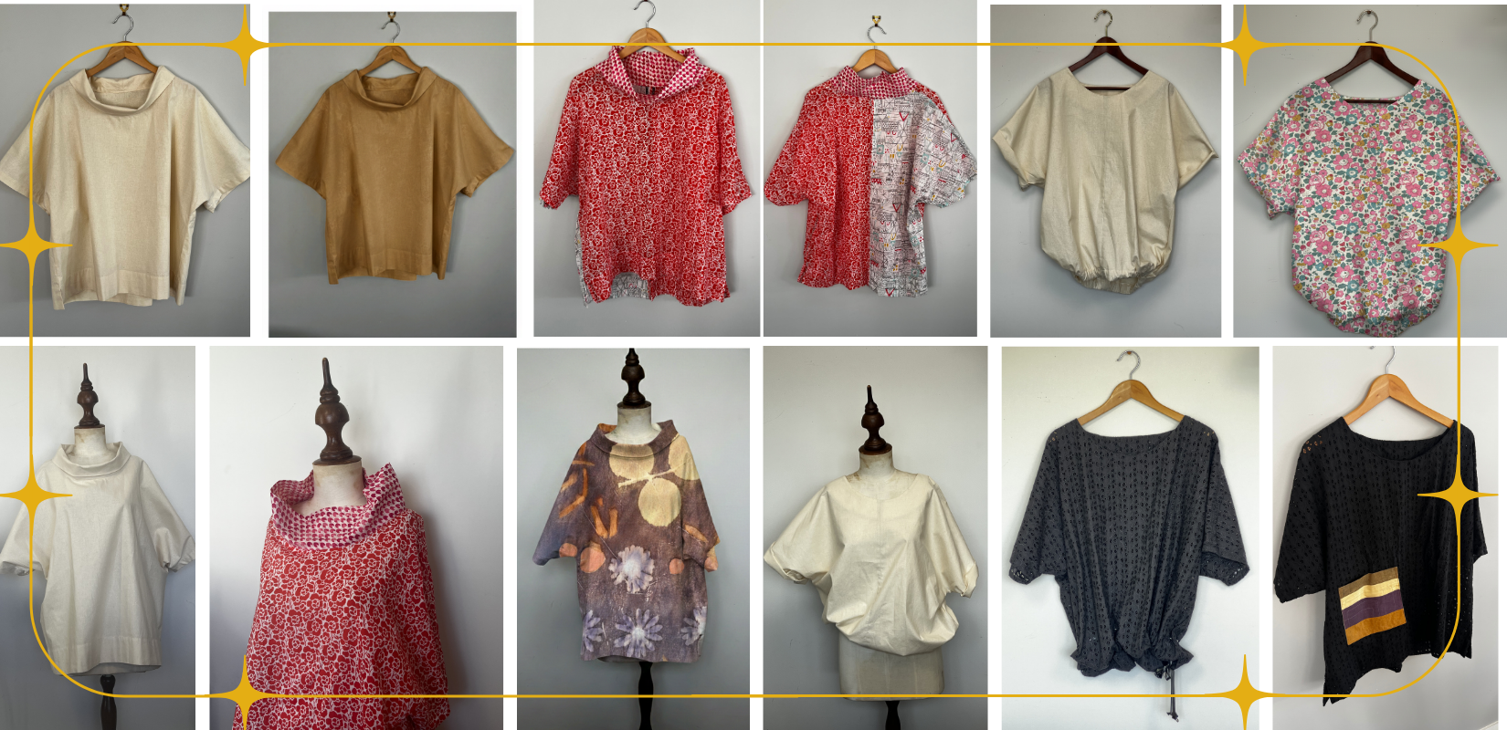 The Loose Fitting Capsule Top (PATTERN + SEWING COURSE)