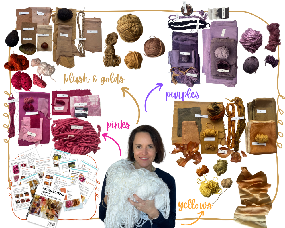 Natural Dyeing Bundle + BONUS MULTICOLOR DYE TUTORIAL
