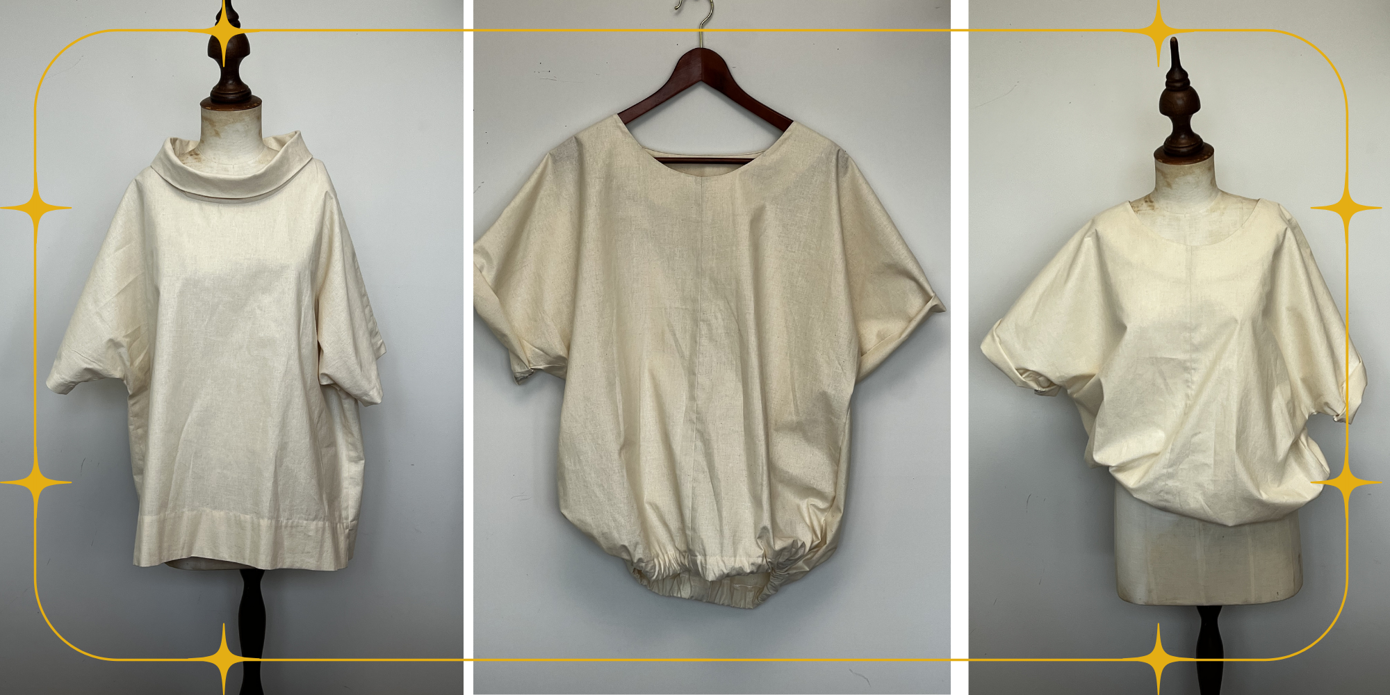 The Loose Fitting Capsule Top (PATTERN + SEWING COURSE)
