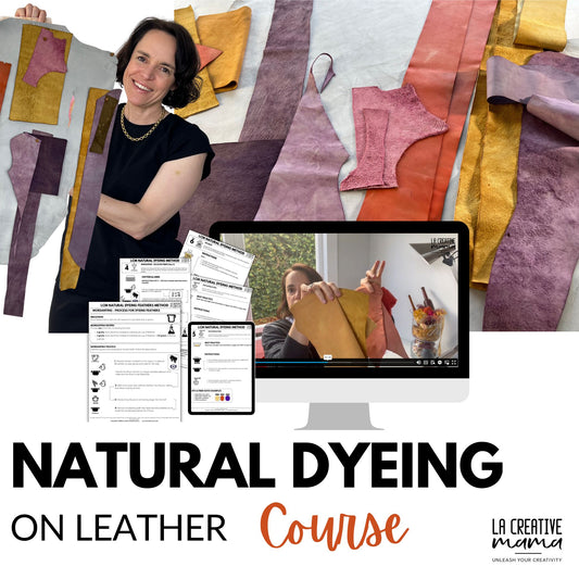 Natural Dyeing on LEATHER Course